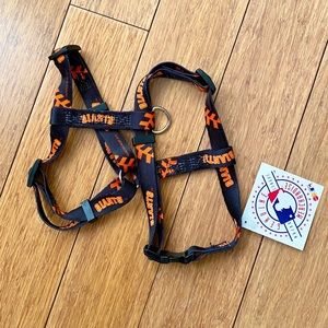 NWT SF Giants dog harness M
